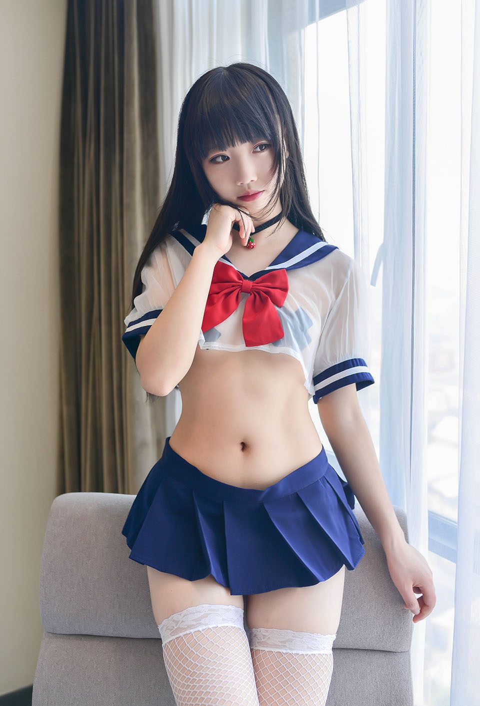 雪琪SAMA 透明JK [20P]